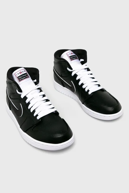 Jordan - Cipő Air Jordan 1 Mid SE 852542.016 fekete SS19