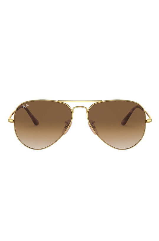 Akcesoria Ray-Ban okulary AVIATOR METAL II 0RB3689.914751.58 złoty