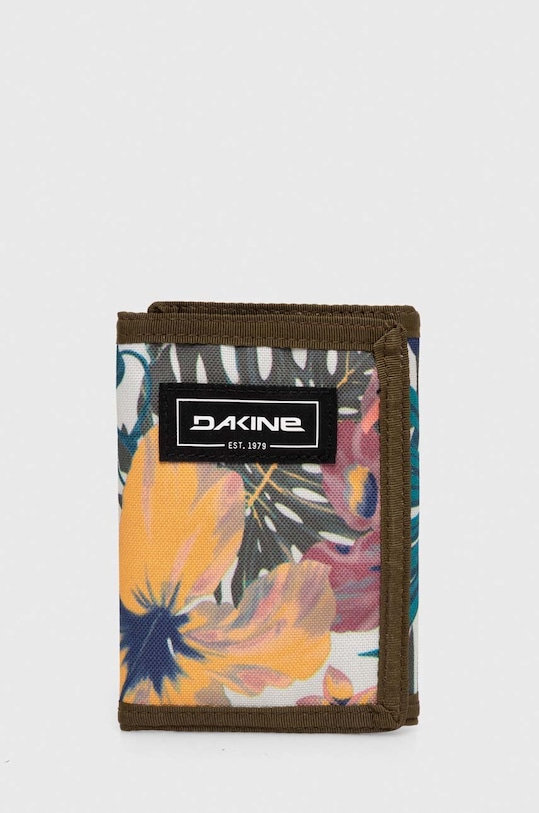 Dakine portfel VERT RAIL WALLET tekstylny zielony 8820206