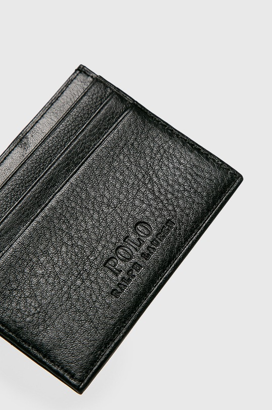 Kožená peněženka Polo Ralph Lauren 405526231005 černá SS19