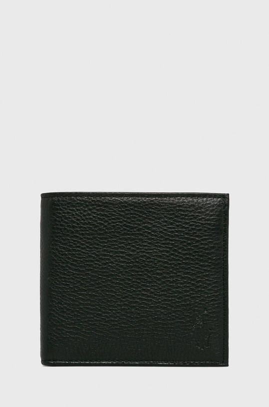 Polo Ralph Lauren - Portfel skórzany 405526310003 czarny 405526310003
