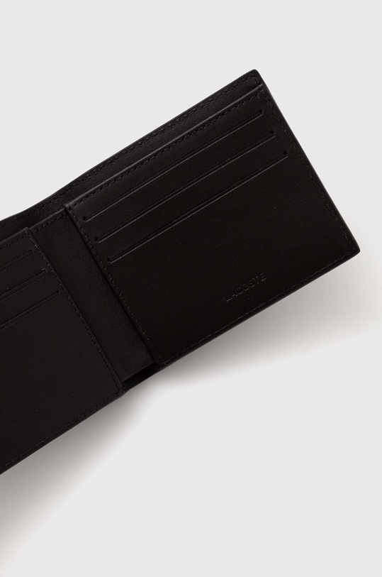 Akcesoria Lacoste portfel skórzany NH1115FG brązowy