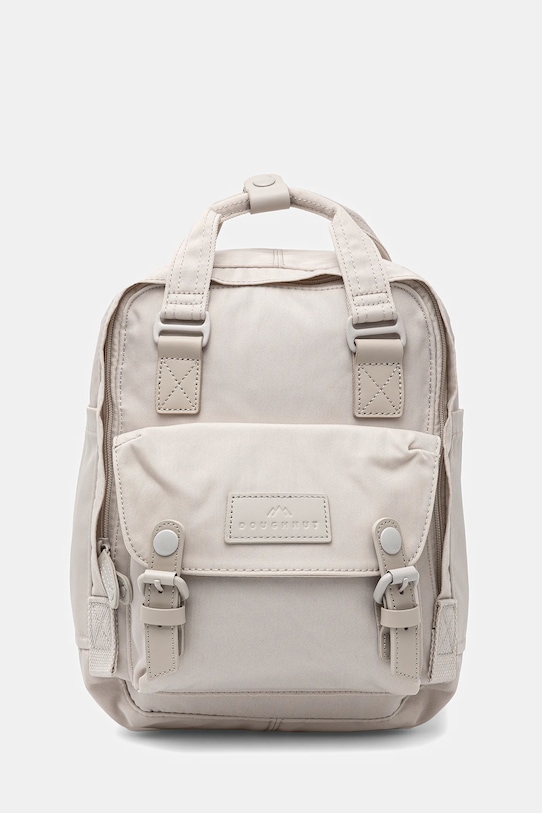 Doughnut - Ruksak Macaroon Mini jednofarebný béžová D124SC.0008