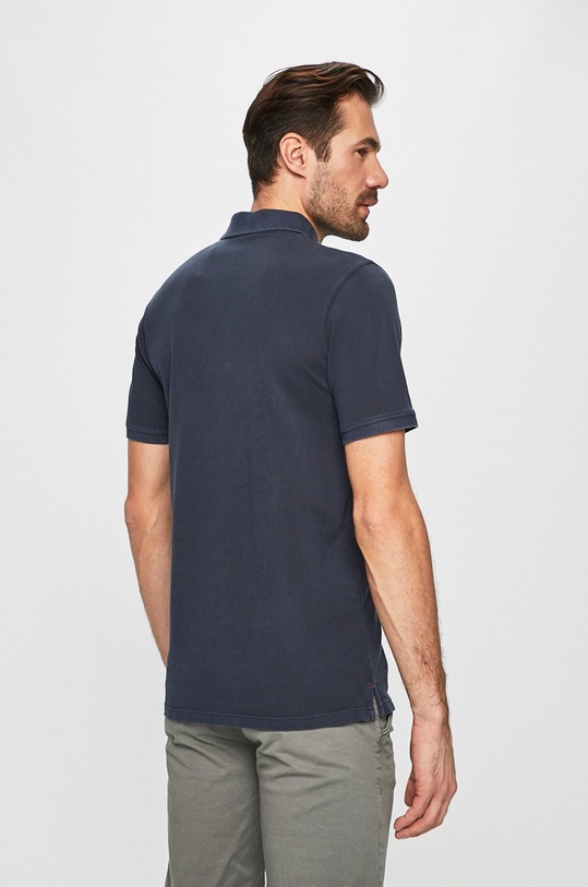 Дрехи Premium by Jack&Jones - Тениска с яка 12151449 тъмносин