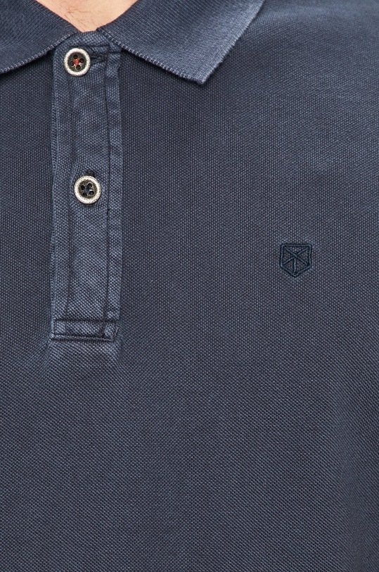 Premium by Jack&Jones - Тениска с яка 12151449 тъмносин