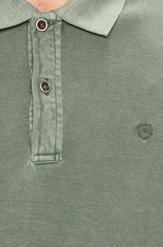 Premium by Jack&Jones - Тениска с яка 12151449 зелен