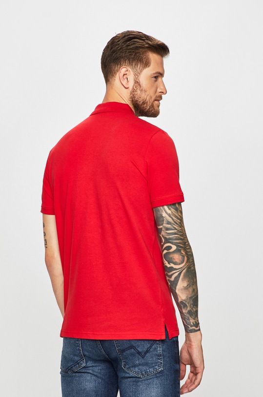 Oblečenie Tom Tailor Denim - Pánske polo tričko 1008650 červená