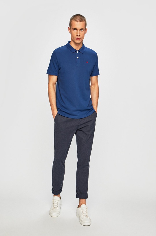 Tom Tailor Denim - Pánske polo tričko 1008650 modrá AW19