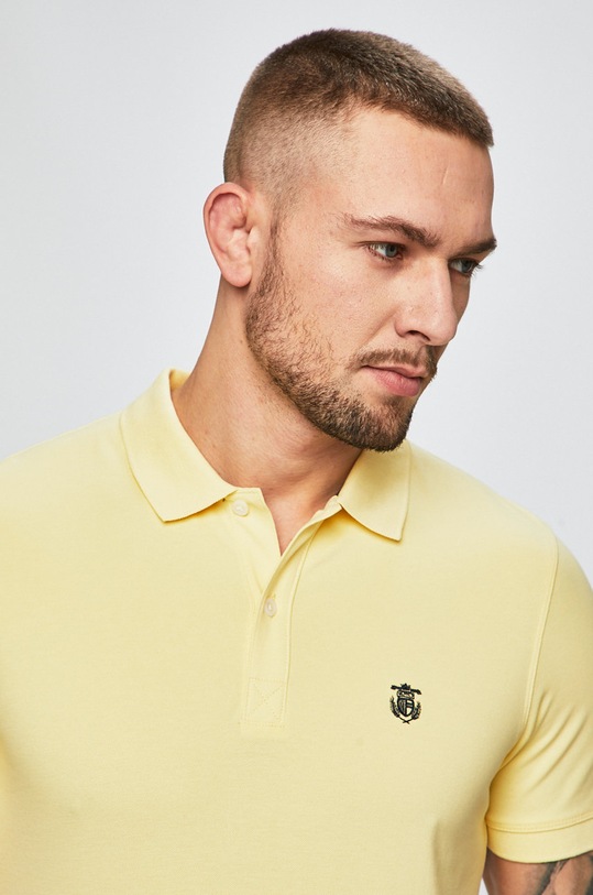 Selected Homme - Polo beżowy 16049517...