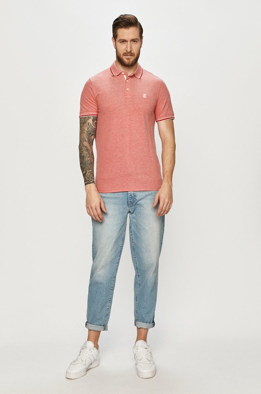 Selected Homme - Polo tričko 16065598 červená AA00