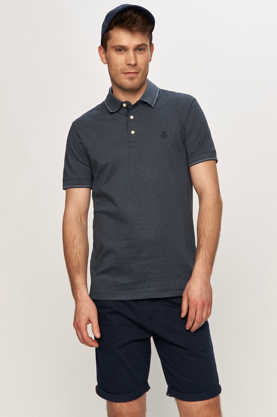 Selected Homme - Polo niebieski 16065598