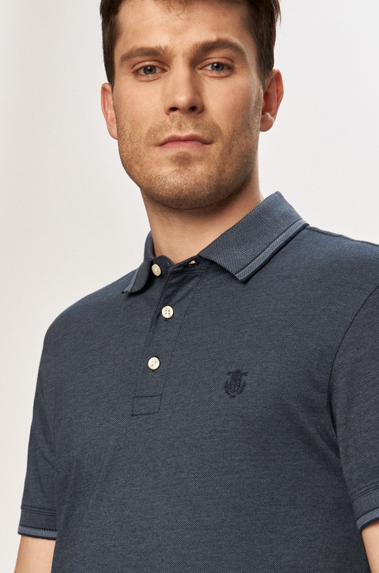 Selected Homme - Polo niebieski 16065598