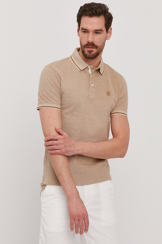 Selected Homme - Polo zielony 16065598
