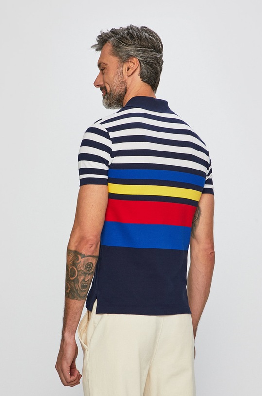 Дрехи Polo Ralph Lauren - Тениска с яка 710752596001 тъмносин