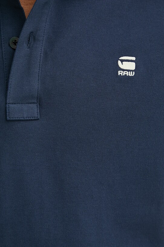 G-Star tricou polo D11595.5864.6067 bleumarin