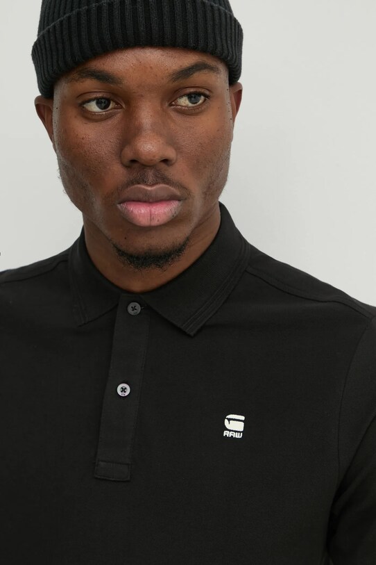 G-Star tricou polo negru D11595.5864.6484