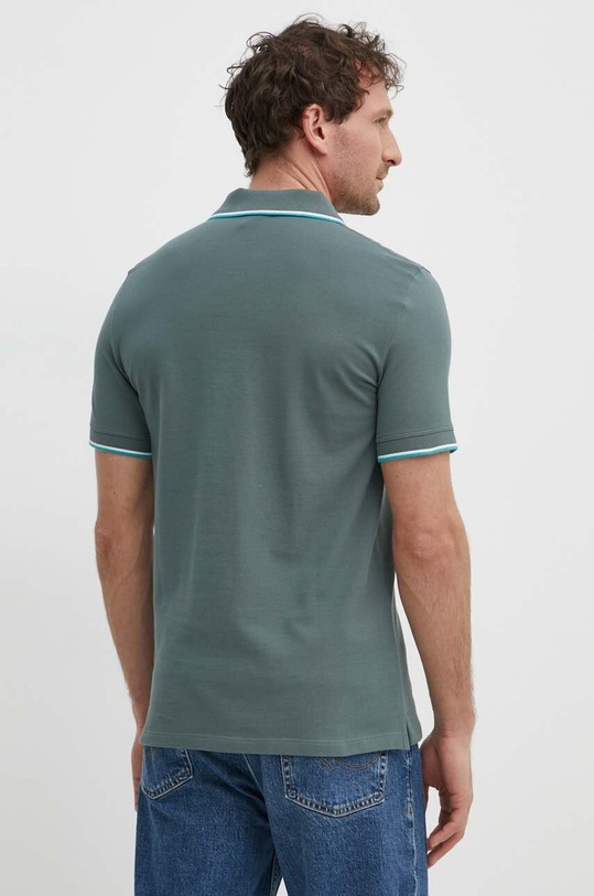 Odzież Armani Exchange polo bawełniane 8NZF75.Z8M5Z zielony