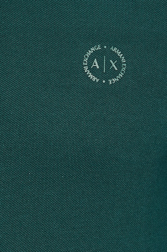 Bavlnené polo tričko Armani Exchange 8NZF75.Z8M5Z zelená