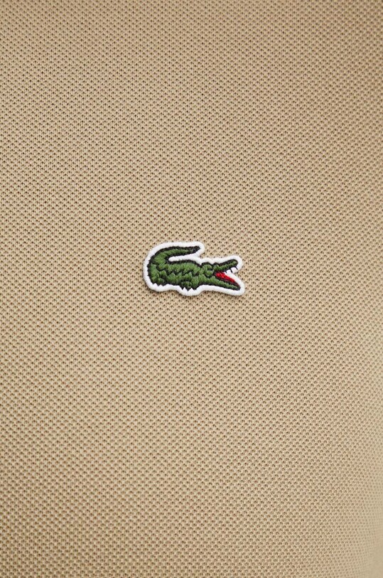 Bavlnené polo tričko Lacoste PH4012 béžová