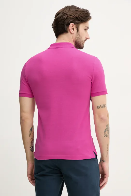 Одежда Хлопковое поло Lacoste PH4012 розовый