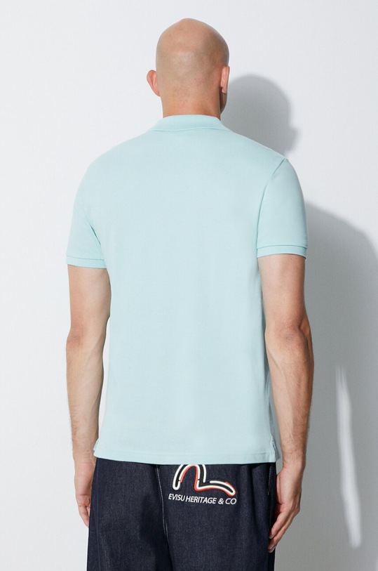 Îmbrăcăminte Lacoste polo de bumbac PH4012 turcoaz