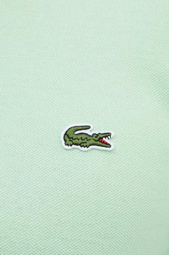Lacoste polo bawełniane PH4012 zielony