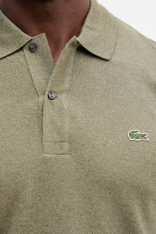 Хлопковое поло Lacoste PH4012 зелёный