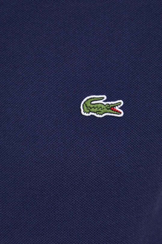 Lacoste polo bawełniane PH4012 granatowy
