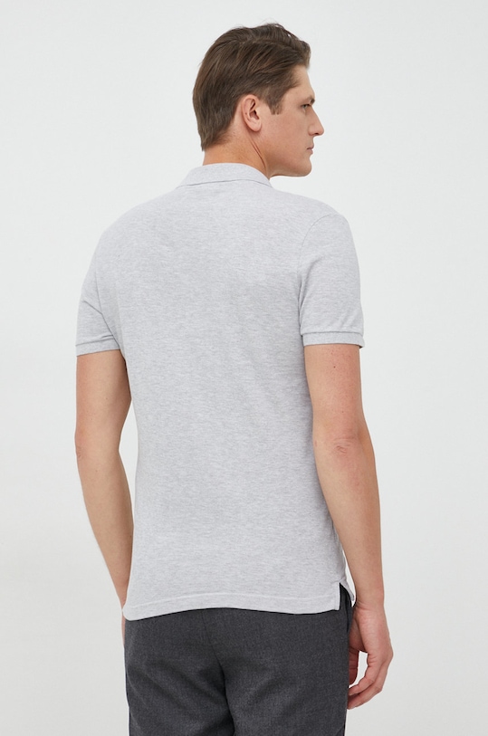 Одежда Хлопковое поло Lacoste PH4012 серый