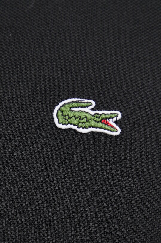 Lacoste polo bawełniane PH4012 czarny