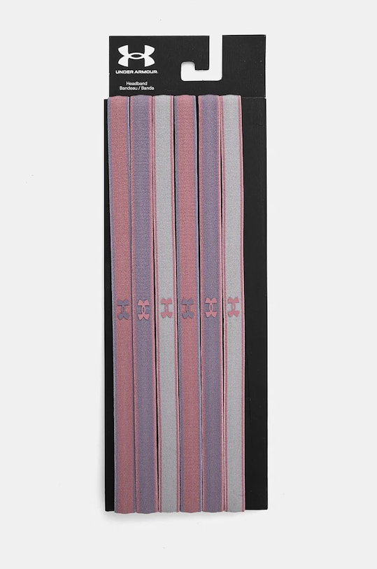 Under Armour bentite pentru cap 6-pack roz 1286016
