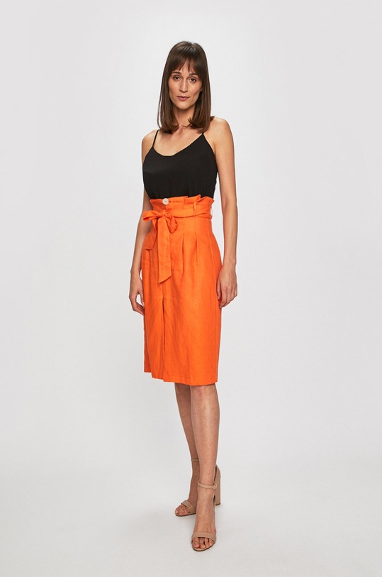 Glamorous - Fusta GS0126 portocaliu SS19