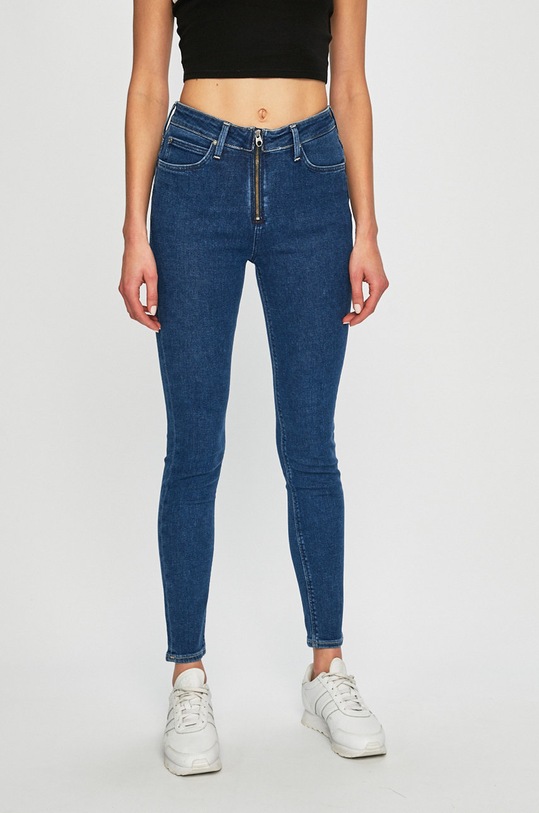 Lee - Farmer Scarlett High Zipper sötétkék L30BROEX