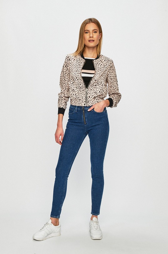 Lee - Farmer Scarlett High Zipper L30BROEX sötétkék SS19