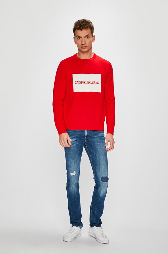 Calvin Klein Jeans - Jeansi J30J311691 albastru SS19