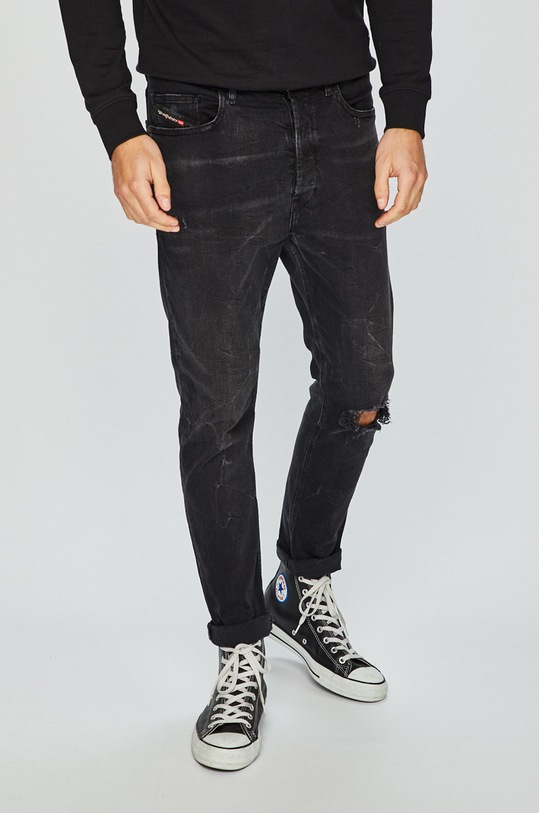 Diesel - Jeansi Eetar negru DEETAR.L.069DV