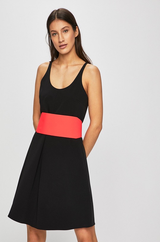 Armani Exchange - Šaty s elastanom čierna 3GYA31.YNJLZ