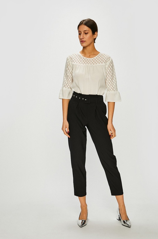 Tally Weijl - Nadrág SPAPEBILLY fekete SS19