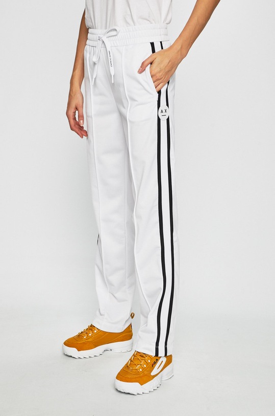 Armani Exchange - Pantaloni tricotaj alb 3GYP77.YJ52Z