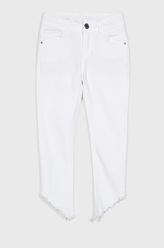 Guess Jeans - Spodnie dziecięce 118-175 cm z elastanem biały J92B02.WBHI0