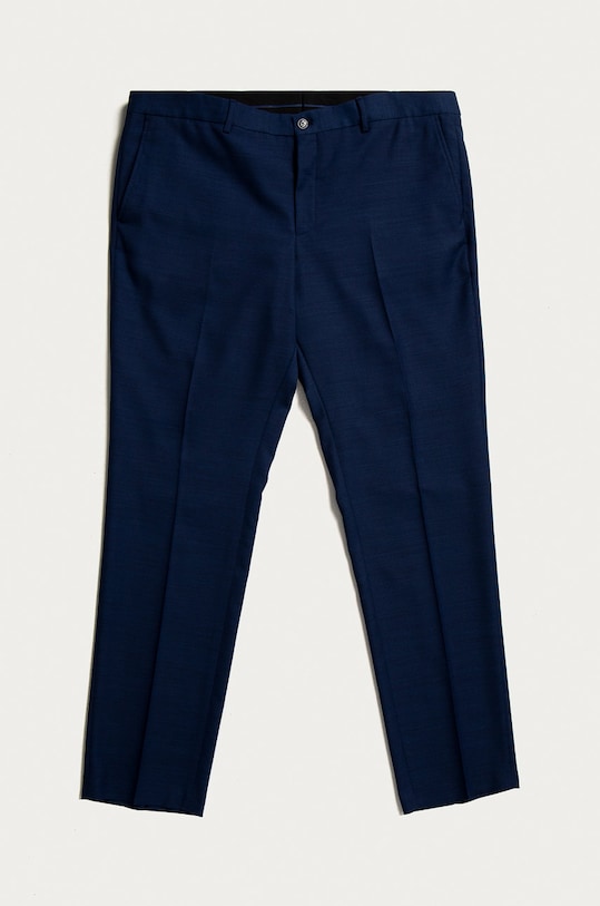 Premium by Jack&Jones - Παντελόνι με μείγμα μαλλιού μπλε 12141112