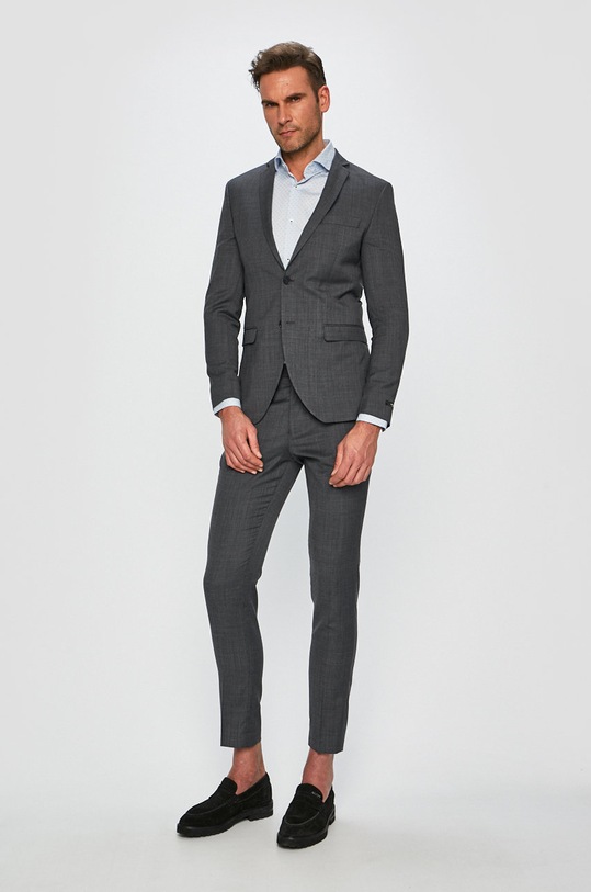 Premium by Jack&Jones - Kalhoty 12141112 šedá AA00