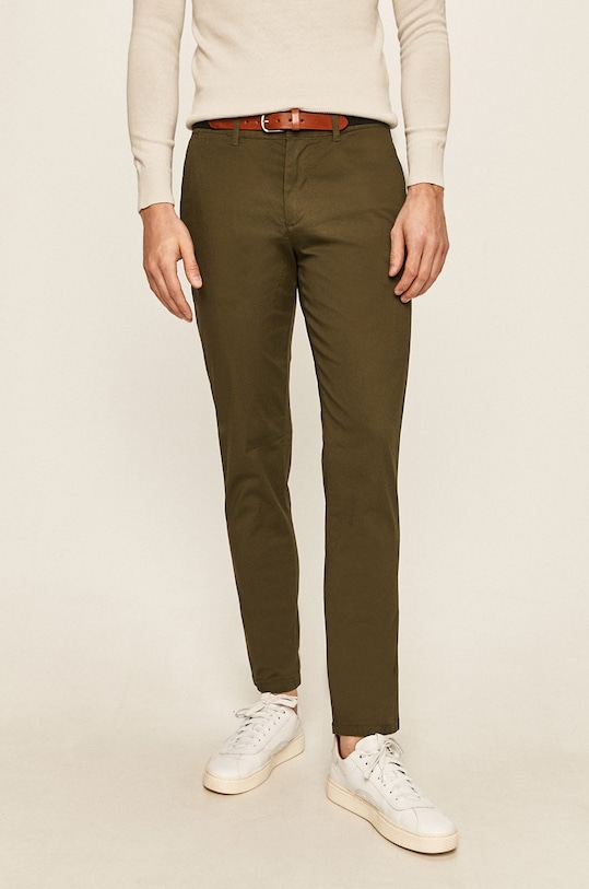 Selected Homme - Nohavice chinos zelená 16065673