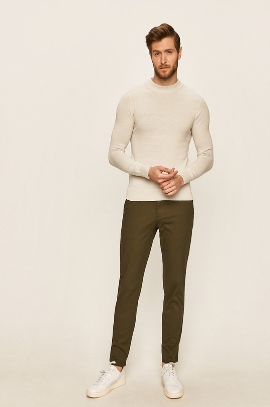 Selected Homme - Nohavice 16065673 zelená AA00