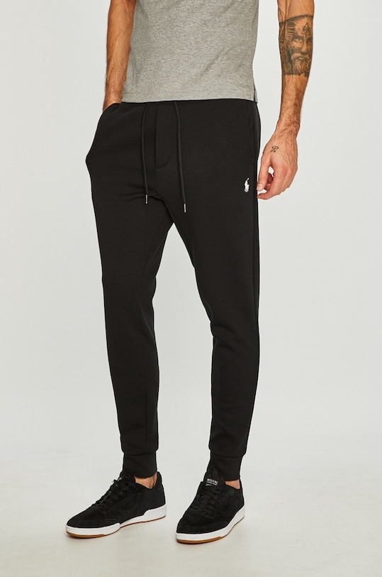 Polo Ralph Lauren - Spodnie 710652314001 bawełna czarny 710652314001