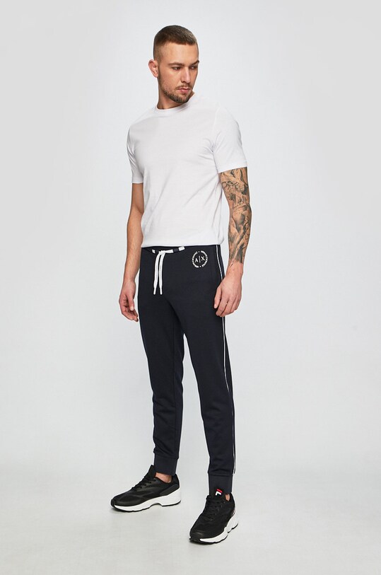 Armani Exchange - Pantaloni 8NZP91.Z9N1Z bleumarin SS20