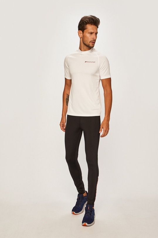 Tommy Sport - Colanti S20S200065 negru SS19