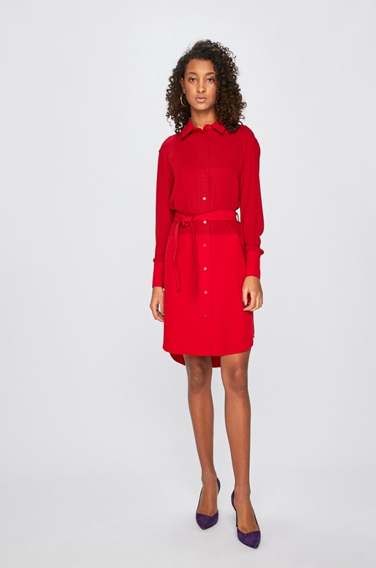 Armani Exchange - Šaty 6ZYA11.YNGUZ červená SS19