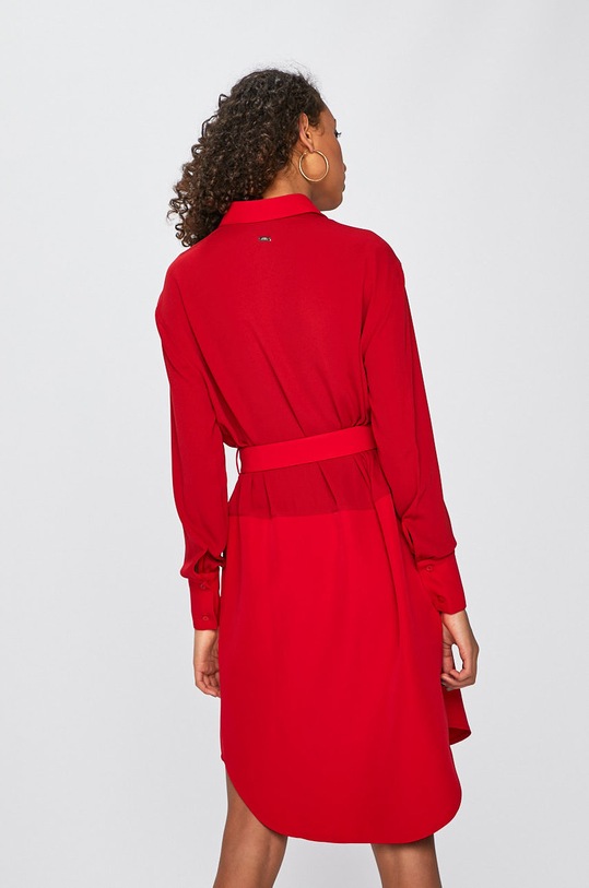 Oblečenie Armani Exchange - Šaty 6ZYA11.YNGUZ červená