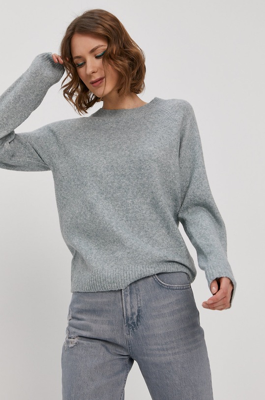 Svetr Vero Moda kulatý zelená 10201022